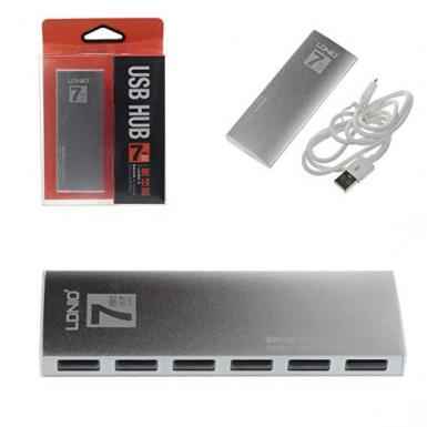 LDNIO DL-H7 Universal 7-Port 480Mbps High Speed USB Hub