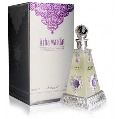 Rasasi Arba Wardat Perfume Oil - 30ml