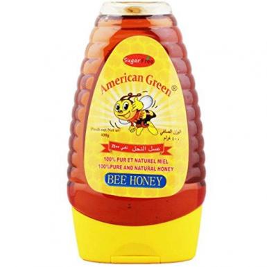 American Green Bee Honey Sugar Free 400g