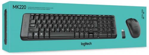 Logitech MK220 Wireless Keyboard and Mouse Combo (Black color)