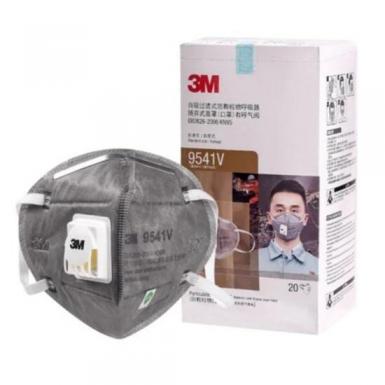 3M 9541V/9542V KN95 Particulate Respirator Mask With Valve