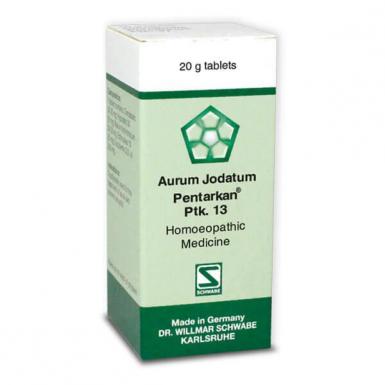 Aurum jodatum Pentarkan® Ptk. 13 - আর্টেরিওস্লেরোসিস (অবরুদ্ধ শিরা এবং ধমনী)