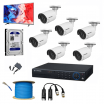 6 SET HD CAMERA FULL PACKAGE + MONITOR