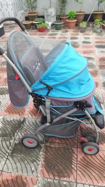 Baby stroller.