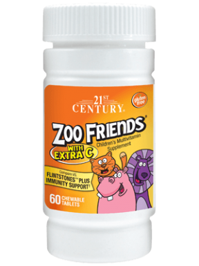 21ST CENTURY® ZOO FRIENDS® WITH EXTRA C
