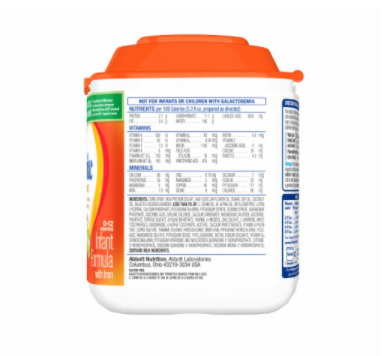 Similac Sensitive OptiGRO Powder Milk-Based Infant Formula with Iron 658GRAM