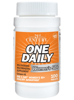 21ST CENTURY® ONE DAILY WOMEN'S 50+