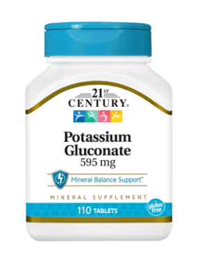 21ST CENTURY® POTASSIUM GLUCONATE 595 mg