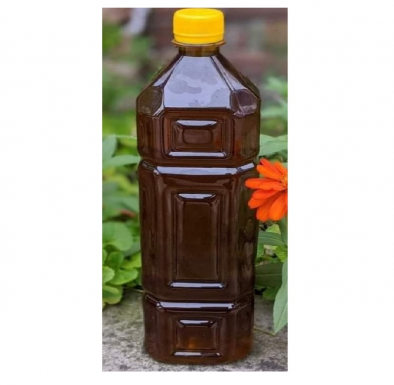 তেঁতুল কাঠের ঘানিতে ভাঙ্গা খাঁটি সরিষার তেল - Pure mustard oil 1 Litre