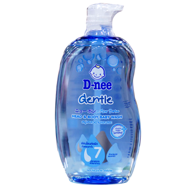 D-nee Gentle New Born Head and Body Baby Wash 380 ml