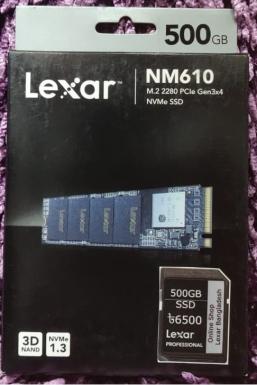 Lexar 500GB NVMe SSD