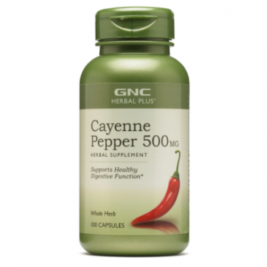 GNC Herbal Plus® Cayenne Pepper Capsicum 500mg