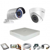 Hikvision 02 pcs 2MP CCTV Camera Package