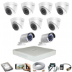 Hikvision 09 pcs 2MP CCTV Camera Package
