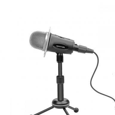Promate Professional Condenser Recording Podcast Microphone