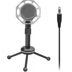 Promate Professional Condenser Recording Podcast Microphone