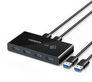 UGREEN 2 IN 4 OUT USB3.0 SHARING SWITCH