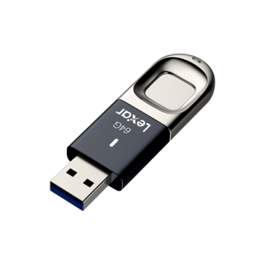 Lexar JumpDrive Fingerprint F35 64GB USB 3.0 Flash Drive