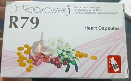Dr. Reckeweg R79 Heart Capsules - 90 Caps Germany