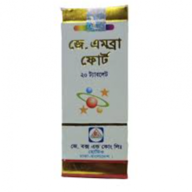 J. Ambra Forte Tab. - যৌন ক্রিয়ার ক্ষমতা কমে যাওয়া, ধ্বজভঙ্গ ও স্নায়ুবিক দুর্বলতায়...