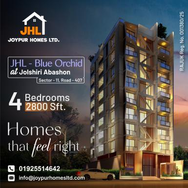 JHL - Blue Orchid at Jolshiri Abashon - 2800 SFT