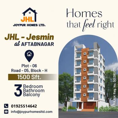 JHL - Jesmin at Aftabnagar - 1610 Sqft