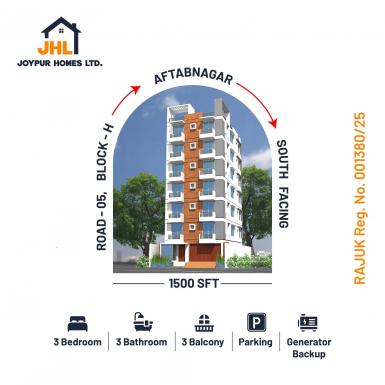 JHL - Jesmin at Aftabnagar - 1610 Sqft