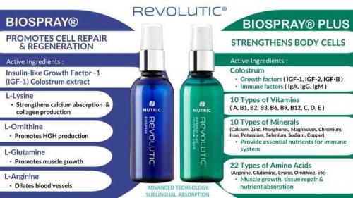 NUTRIC REVOLUTIC® BIOSPRAY COLOSTRUM PLUS - Made in Malaysia
